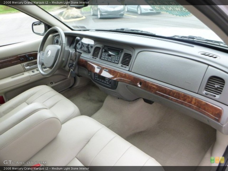Medium Light Stone Interior Dashboard for the 2008 Mercury Grand Marquis LS #79875333