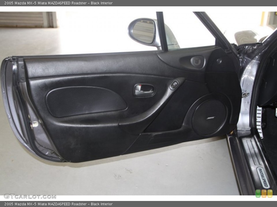 Black Interior Door Panel for the 2005 Mazda MX-5 Miata MAZDASPEED Roadster #79875664