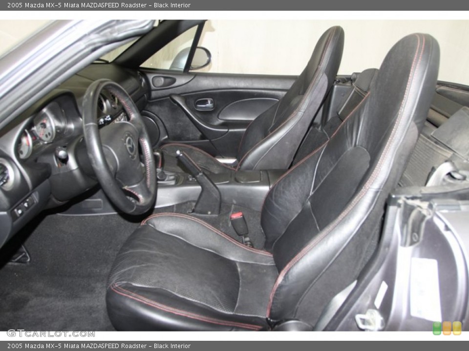Black Interior Photo for the 2005 Mazda MX-5 Miata MAZDASPEED Roadster #79875702