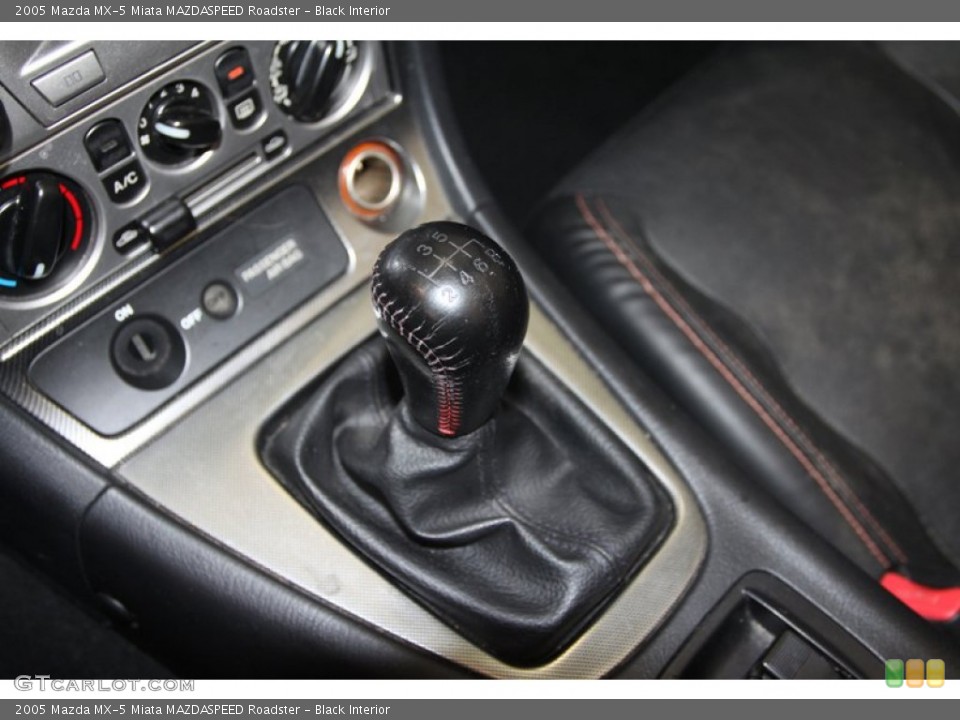 Black Interior Transmission for the 2005 Mazda MX-5 Miata MAZDASPEED Roadster #79875834