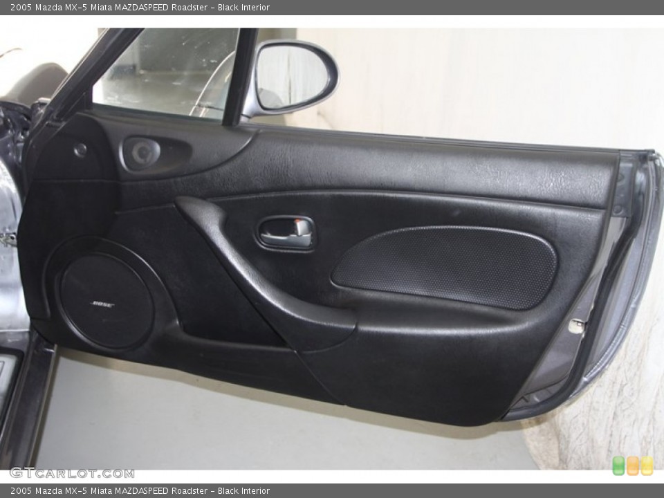 Black Interior Door Panel for the 2005 Mazda MX-5 Miata MAZDASPEED Roadster #79875921