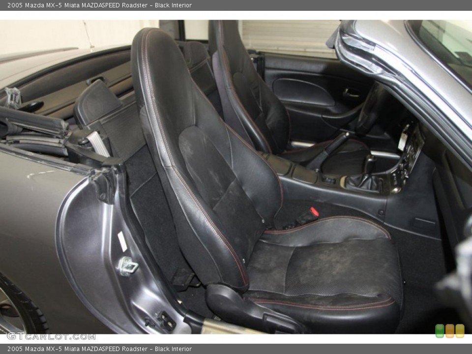 Black Interior Front Seat for the 2005 Mazda MX-5 Miata MAZDASPEED Roadster #79875975