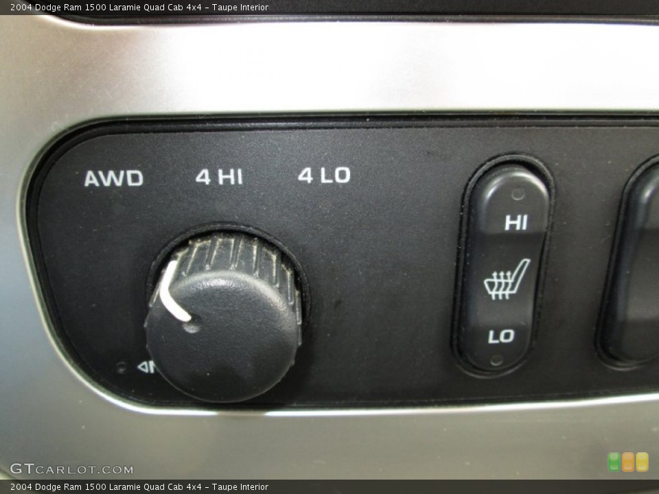 Taupe Interior Controls for the 2004 Dodge Ram 1500 Laramie Quad Cab 4x4 #79876083