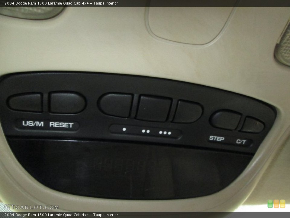 Taupe Interior Controls for the 2004 Dodge Ram 1500 Laramie Quad Cab 4x4 #79876143