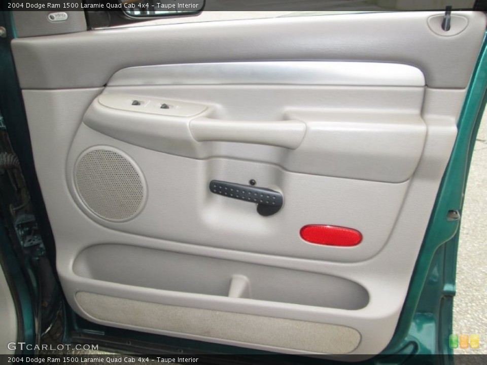 Taupe Interior Door Panel for the 2004 Dodge Ram 1500 Laramie Quad Cab 4x4 #79876181