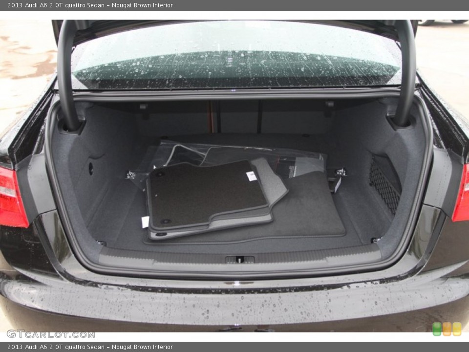 Nougat Brown Interior Trunk for the 2013 Audi A6 2.0T quattro Sedan #79877450