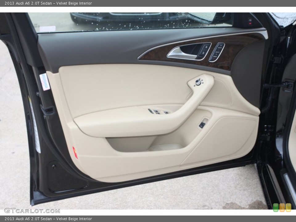 Velvet Beige Interior Door Panel for the 2013 Audi A6 2.0T Sedan #79877809