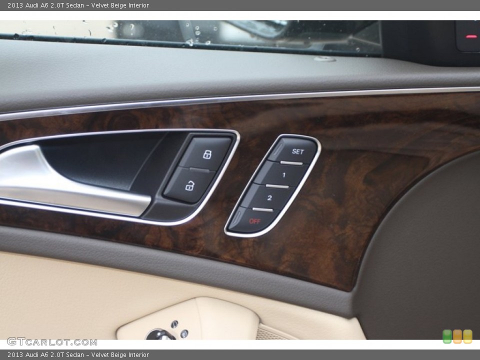 Velvet Beige Interior Controls for the 2013 Audi A6 2.0T Sedan #79877868