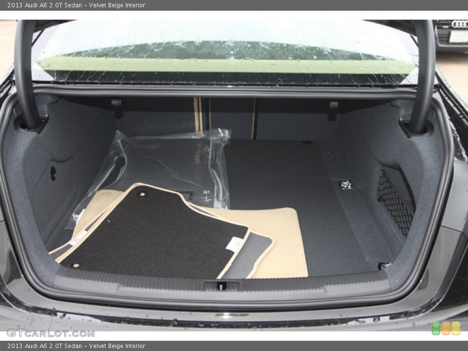 Velvet Beige Interior Trunk for the 2013 Audi A6 2.0T Sedan #79877962