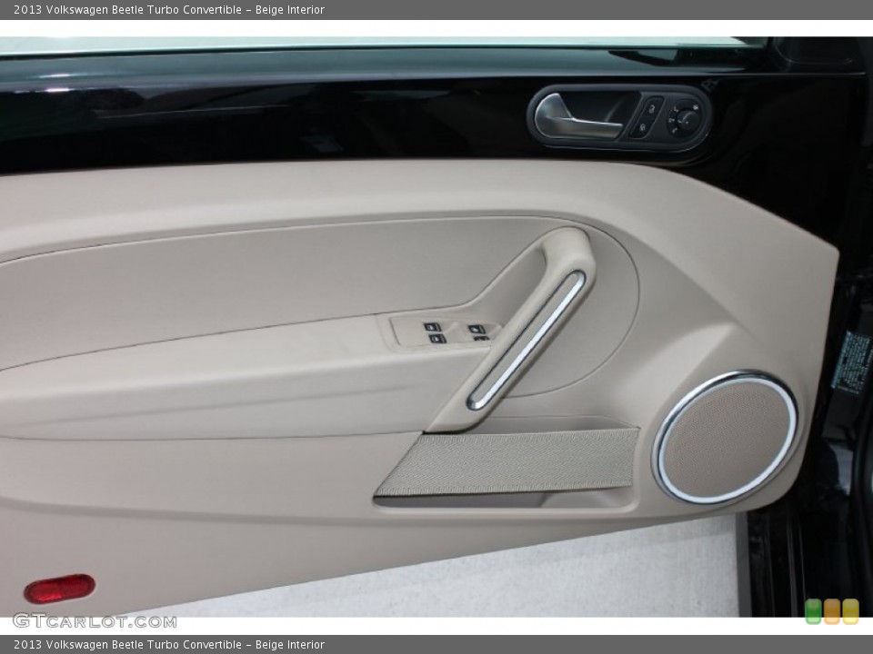 Beige Interior Door Panel for the 2013 Volkswagen Beetle Turbo Convertible #79878084