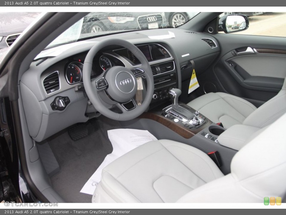 Titanium Grey/Steel Grey Interior Photo for the 2013 Audi A5 2.0T quattro Cabriolet #79878349