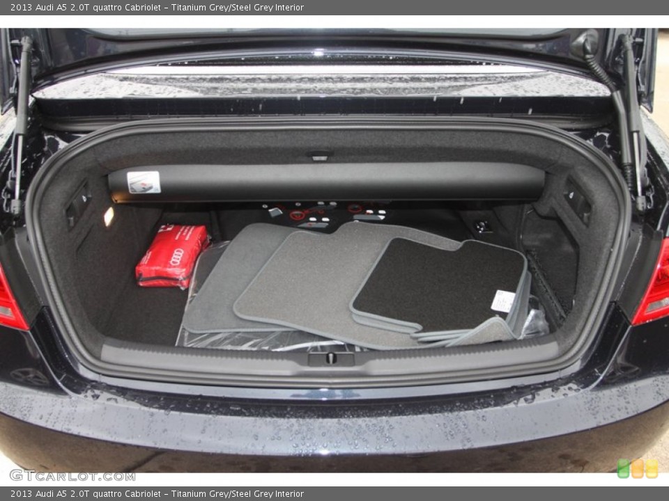 Titanium Grey/Steel Grey Interior Trunk for the 2013 Audi A5 2.0T quattro Cabriolet #79878449