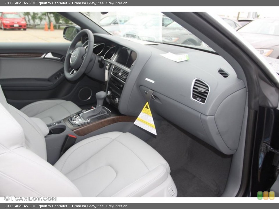 Titanium Grey/Steel Grey Interior Dashboard for the 2013 Audi A5 2.0T quattro Cabriolet #79878465