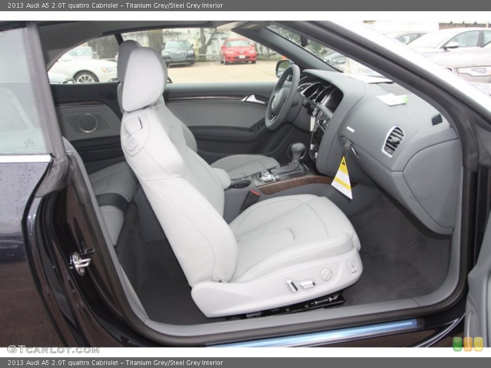 Titanium Grey/Steel Grey Interior Photo for the 2013 Audi A5 2.0T quattro Cabriolet #79878486