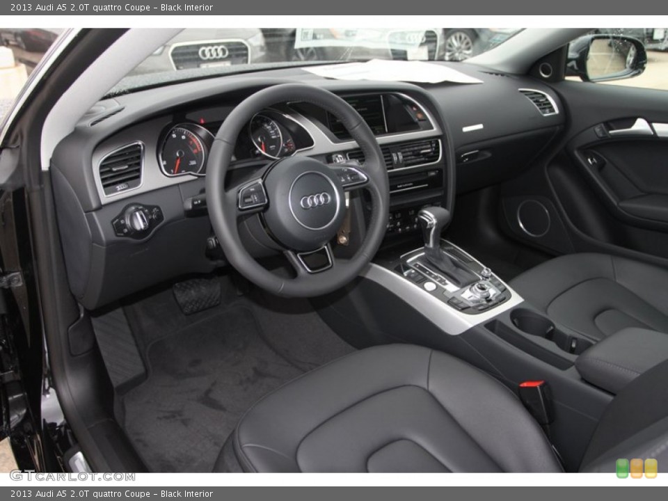 Black Interior Photo for the 2013 Audi A5 2.0T quattro Coupe #79880271