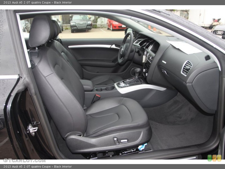 Black Interior Front Seat for the 2013 Audi A5 2.0T quattro Coupe #79880439