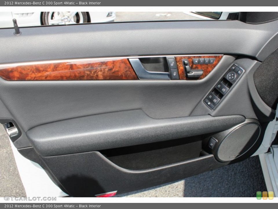 Black Interior Door Panel for the 2012 Mercedes-Benz C 300 Sport 4Matic #79883850
