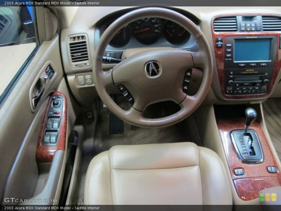 Saddle Interior Controls for the 2003 Acura MDX  #79887747