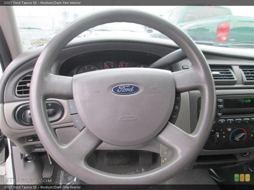 Medium/Dark Flint Interior Steering Wheel for the 2007 Ford Taurus SE #79887750