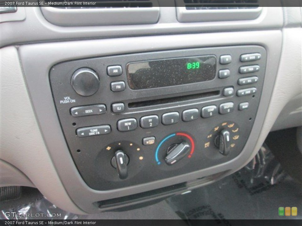 Medium/Dark Flint Interior Controls for the 2007 Ford Taurus SE #79887839