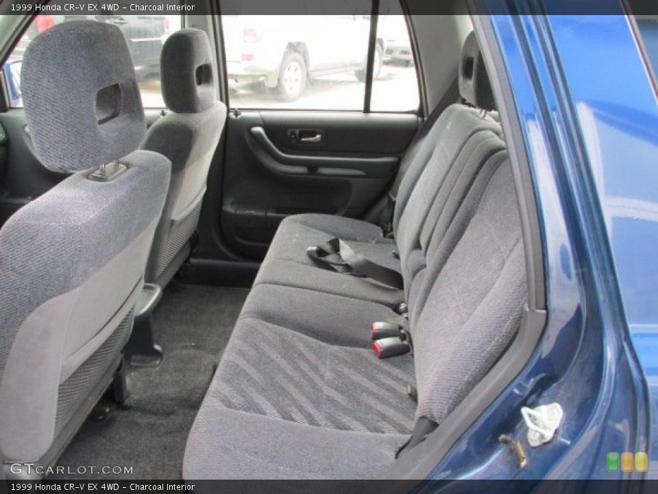 Charcoal Interior Rear Seat for the 1999 Honda CR-V EX 4WD #79890270