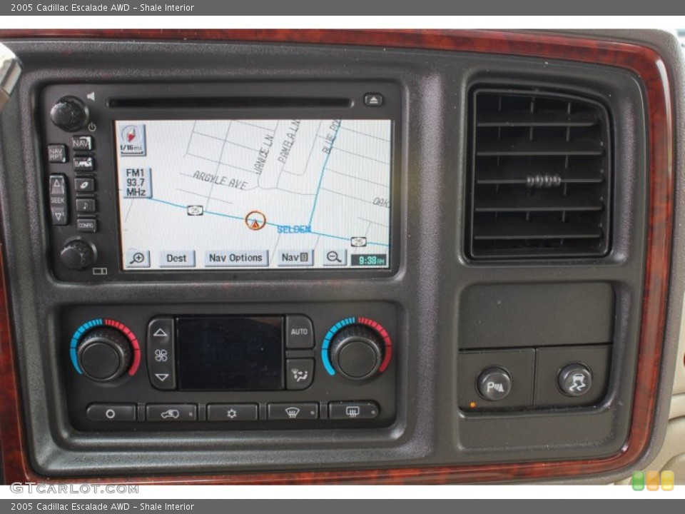 Shale Interior Navigation for the 2005 Cadillac Escalade AWD #79891173