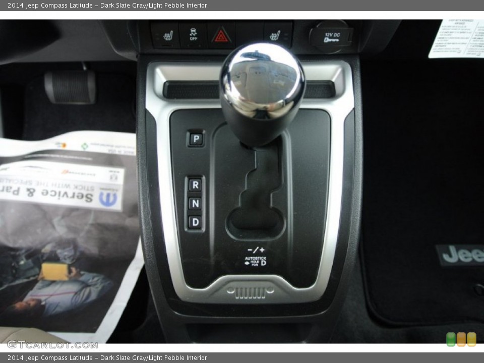 Dark Slate Gray/Light Pebble Interior Transmission for the 2014 Jeep Compass Latitude #79891532
