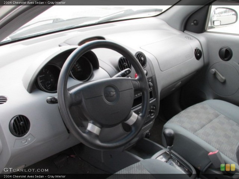 Gray Interior Dashboard for the 2004 Chevrolet Aveo Sedan #79893335