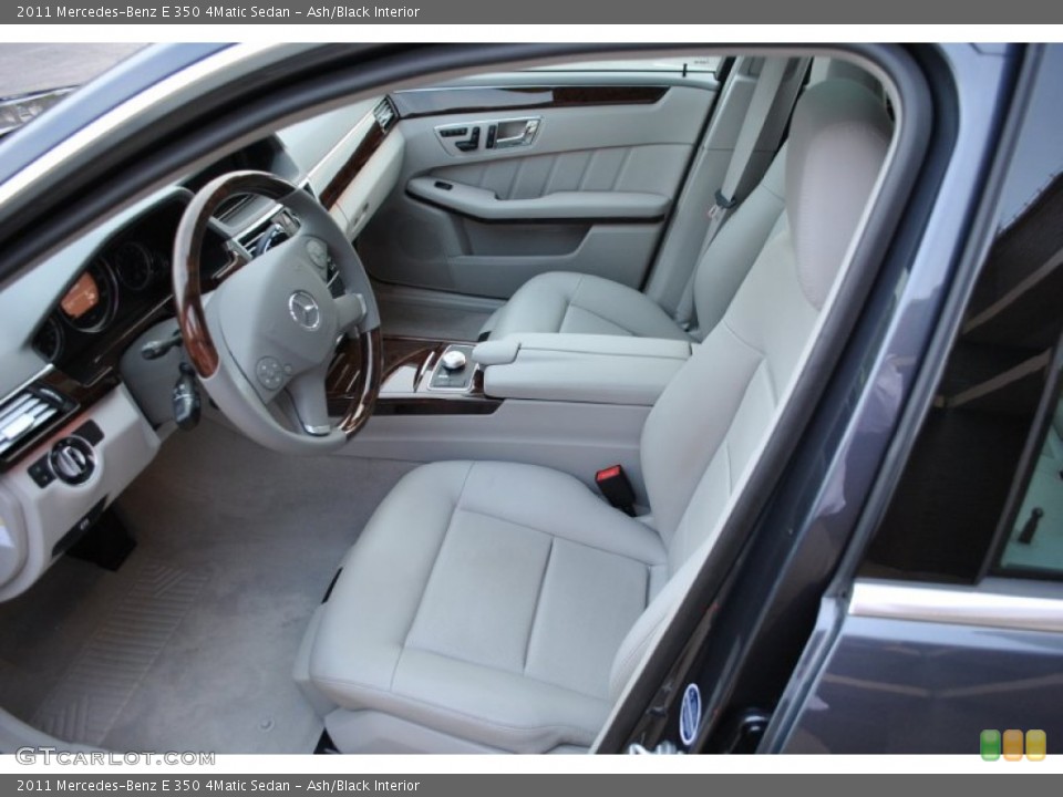 Ash/Black Interior Photo for the 2011 Mercedes-Benz E 350 4Matic Sedan #79894201