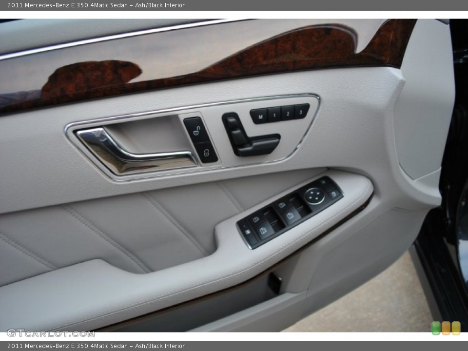 Ash/Black Interior Controls for the 2011 Mercedes-Benz E 350 4Matic Sedan #79894259
