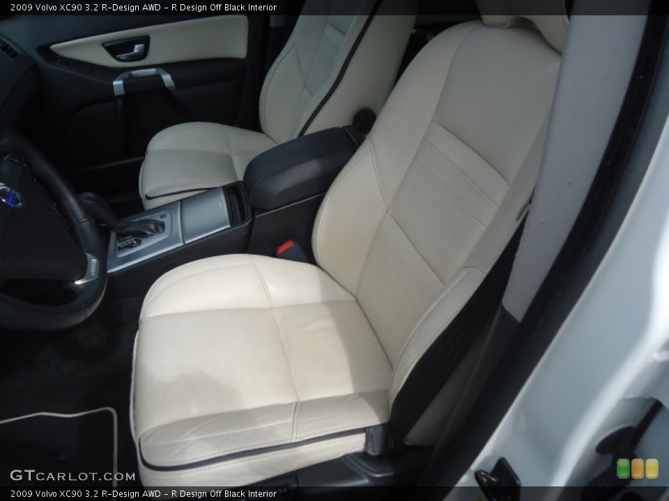 R Design Off Black Interior Front Seat for the 2009 Volvo XC90 3.2 R-Design AWD #79894512
