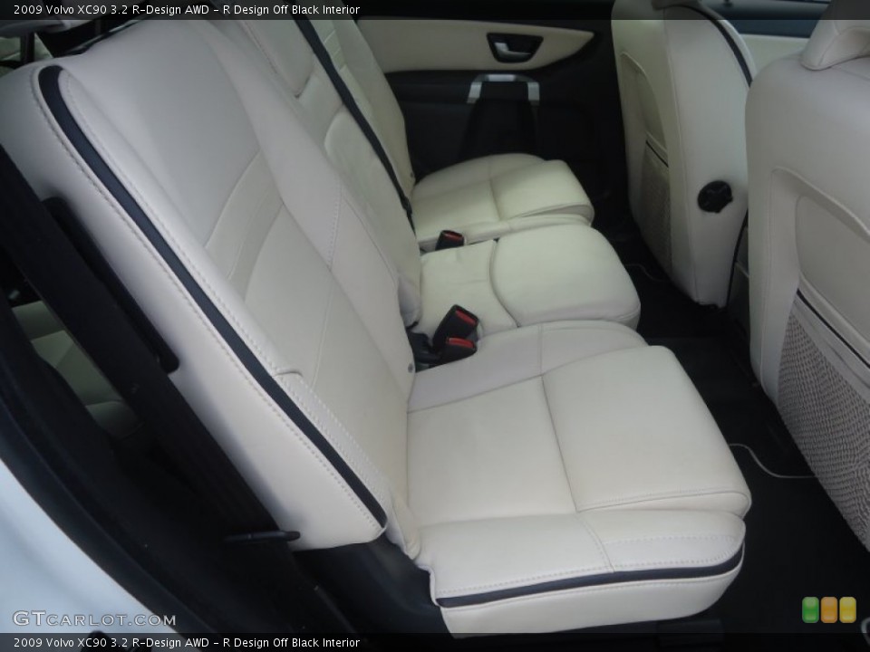 R Design Off Black Interior Rear Seat for the 2009 Volvo XC90 3.2 R-Design AWD #79894607