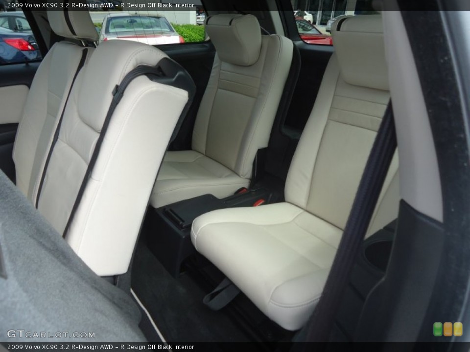 R Design Off Black Interior Rear Seat for the 2009 Volvo XC90 3.2 R-Design AWD #79894629