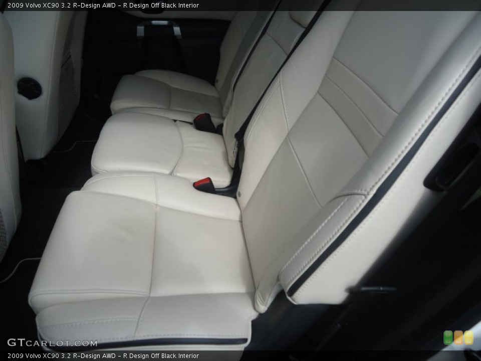 R Design Off Black Interior Rear Seat for the 2009 Volvo XC90 3.2 R-Design AWD #79894650