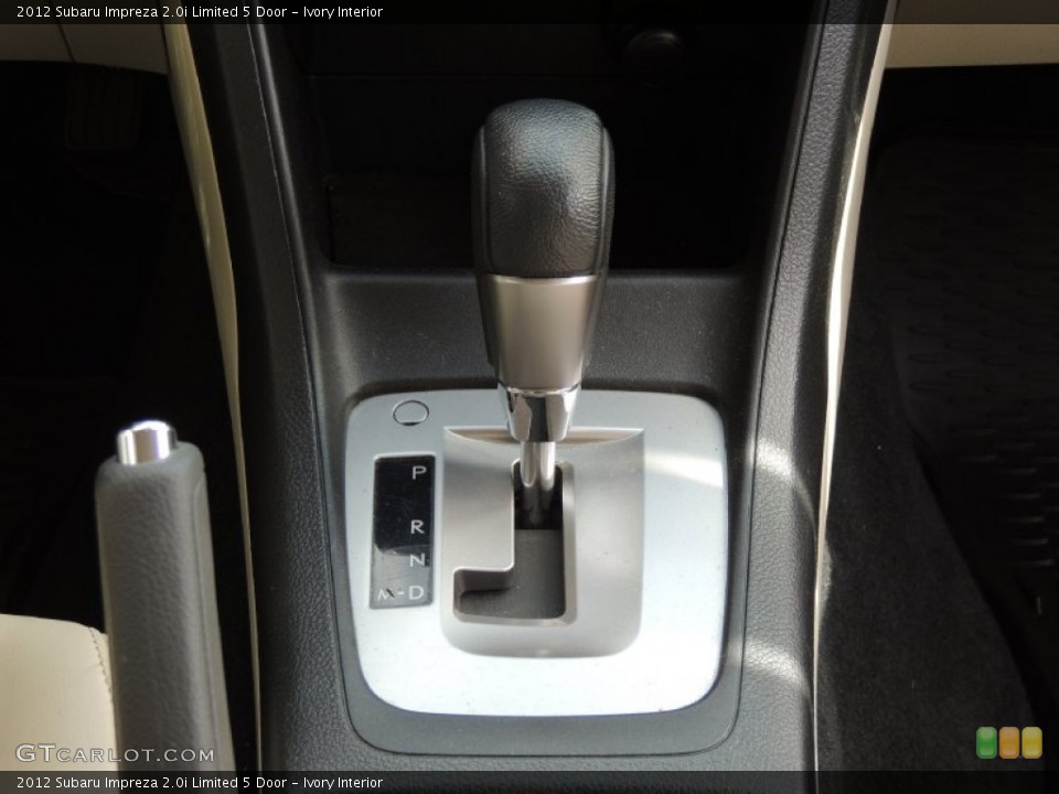 Ivory Interior Transmission for the 2012 Subaru Impreza 2.0i Limited 5 Door #79897632