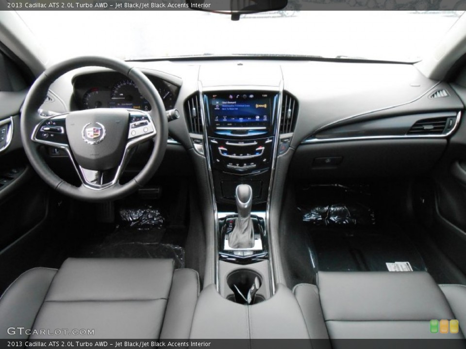 Jet Black/Jet Black Accents Interior Dashboard for the 2013 Cadillac ATS 2.0L Turbo AWD #79898009