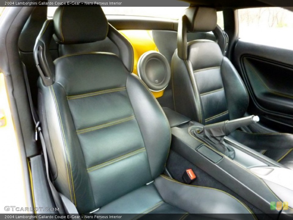 Nero Perseus Interior Photo for the 2004 Lamborghini Gallardo Coupe E-Gear #79899137