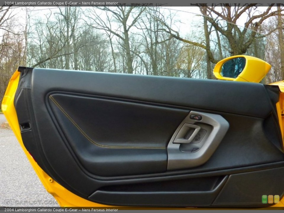Nero Perseus Interior Door Panel for the 2004 Lamborghini Gallardo Coupe E-Gear #79899276