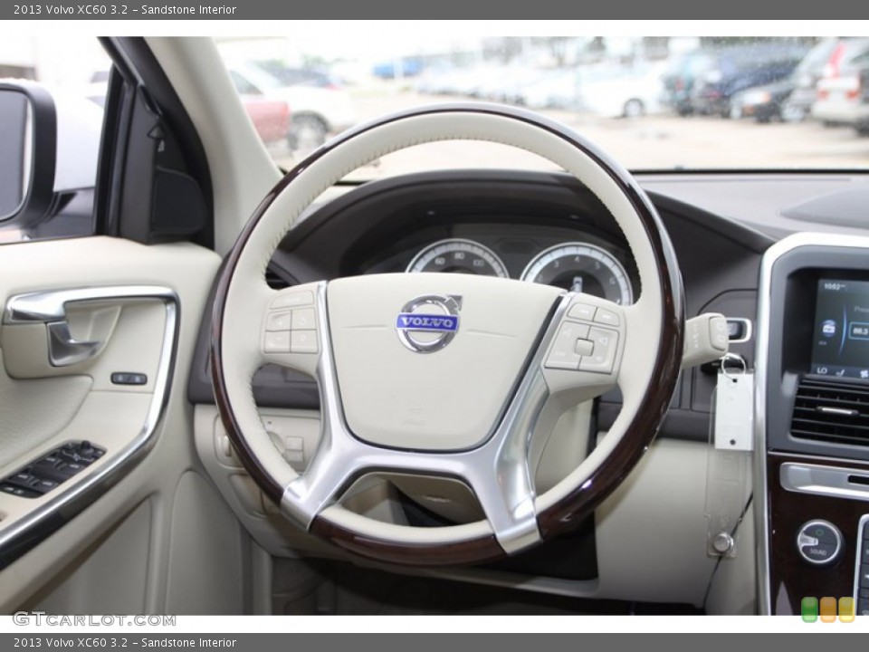 Sandstone Interior Steering Wheel for the 2013 Volvo XC60 3.2 #79899384