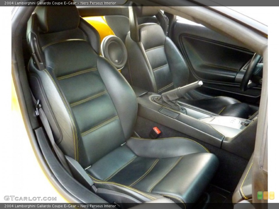 Nero Perseus Interior Photo for the 2004 Lamborghini Gallardo Coupe E-Gear #79899564