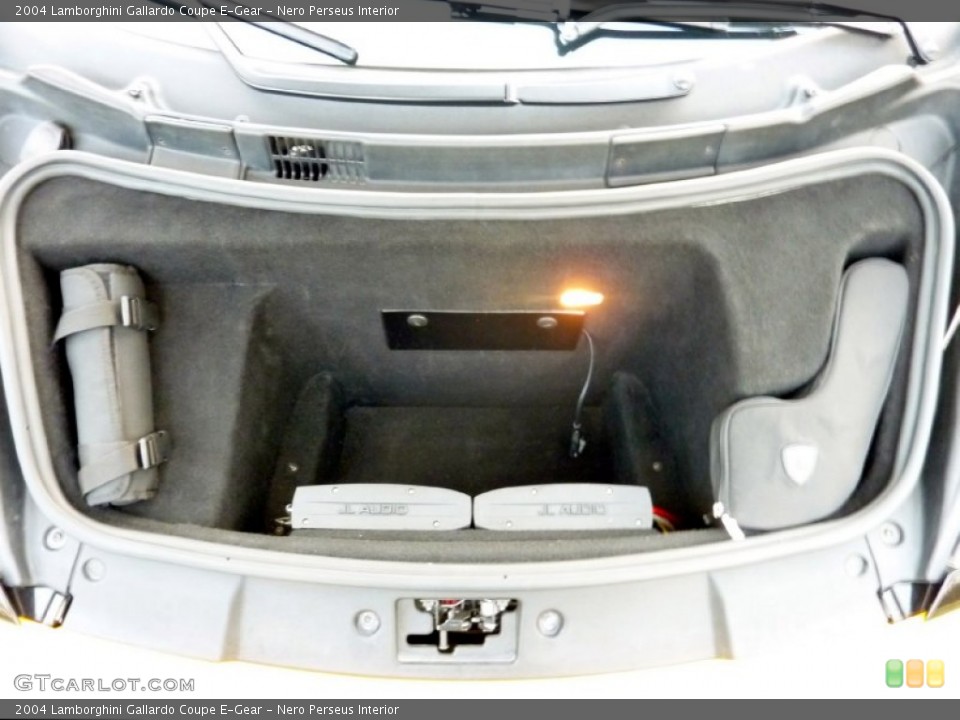 Nero Perseus Interior Trunk for the 2004 Lamborghini Gallardo Coupe E-Gear #79899621