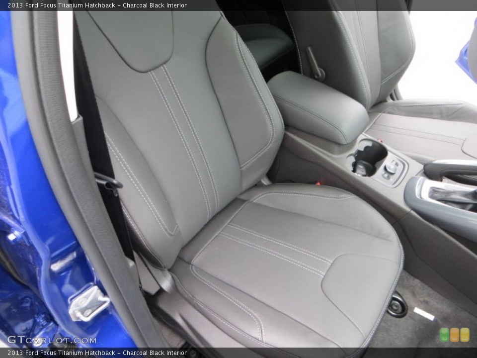 Charcoal Black Interior Front Seat for the 2013 Ford Focus Titanium Hatchback #79899689
