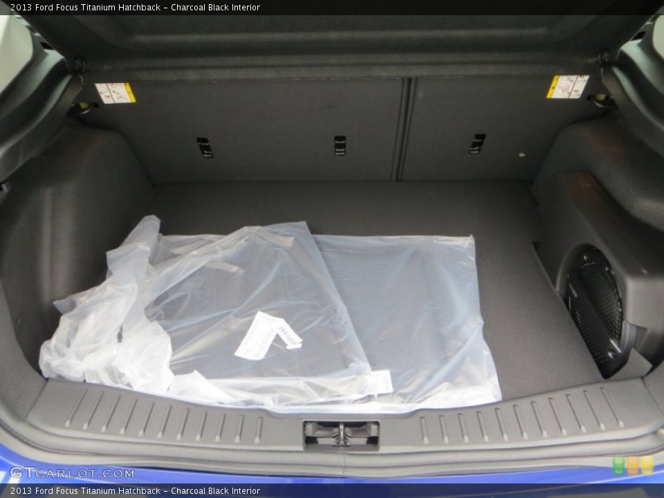Charcoal Black Interior Trunk for the 2013 Ford Focus Titanium Hatchback #79899750