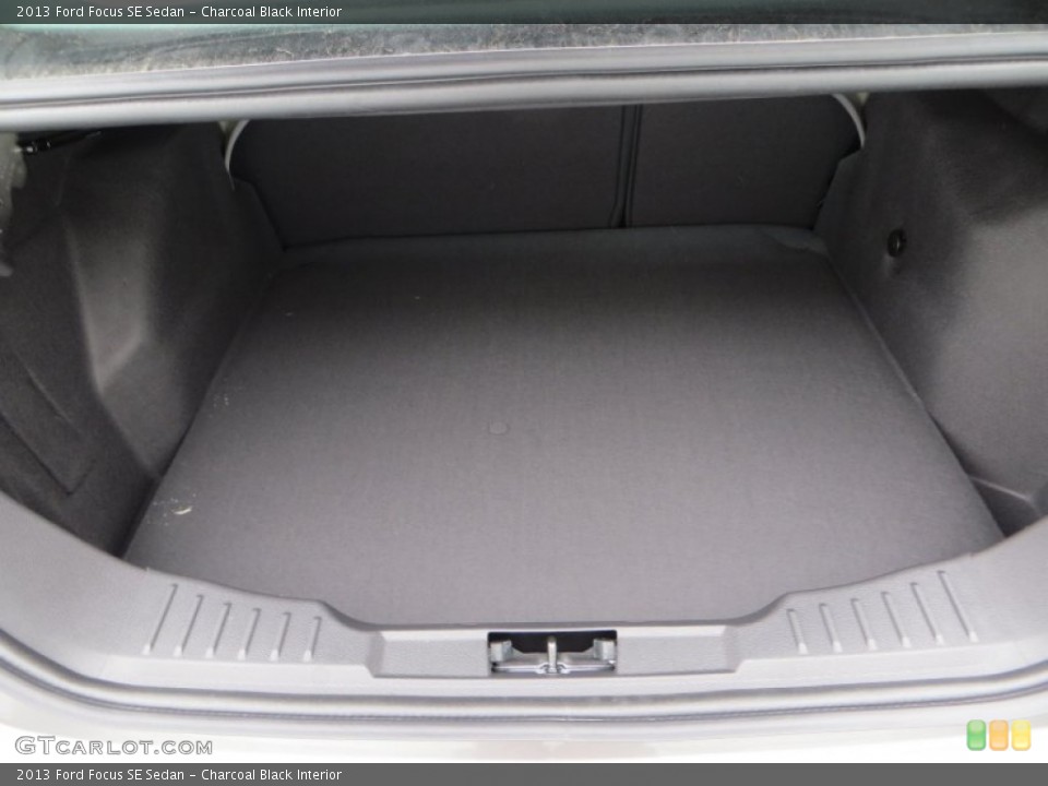 Charcoal Black Interior Trunk for the 2013 Ford Focus SE Sedan #79900461