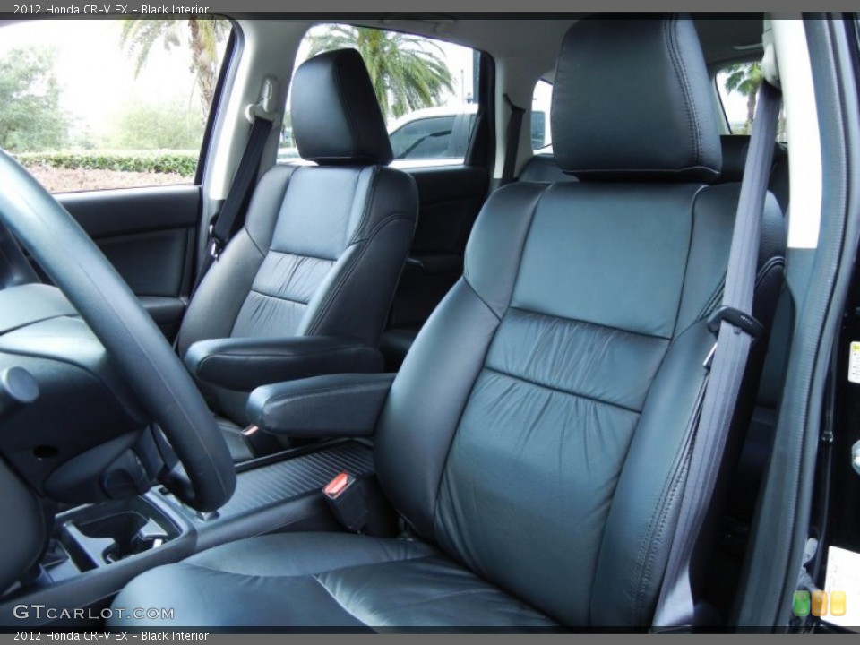 Black Interior Front Seat for the 2012 Honda CR-V EX #79901083