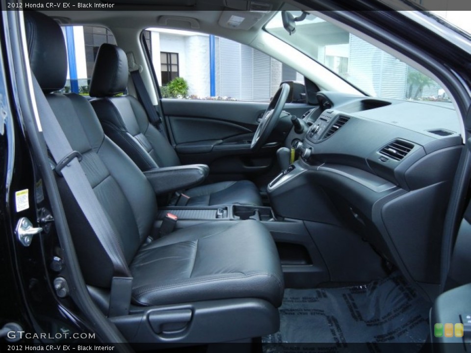 Black Interior Front Seat for the 2012 Honda CR-V EX #79901163