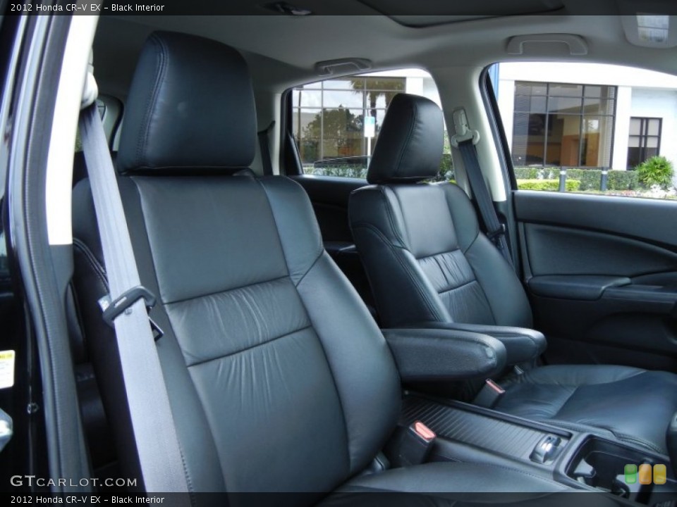 Black Interior Front Seat for the 2012 Honda CR-V EX #79901194