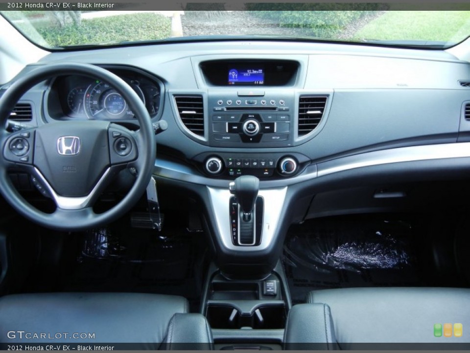 Black Interior Dashboard for the 2012 Honda CR-V EX #79901237