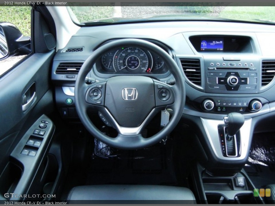 Black Interior Dashboard for the 2012 Honda CR-V EX #79901256