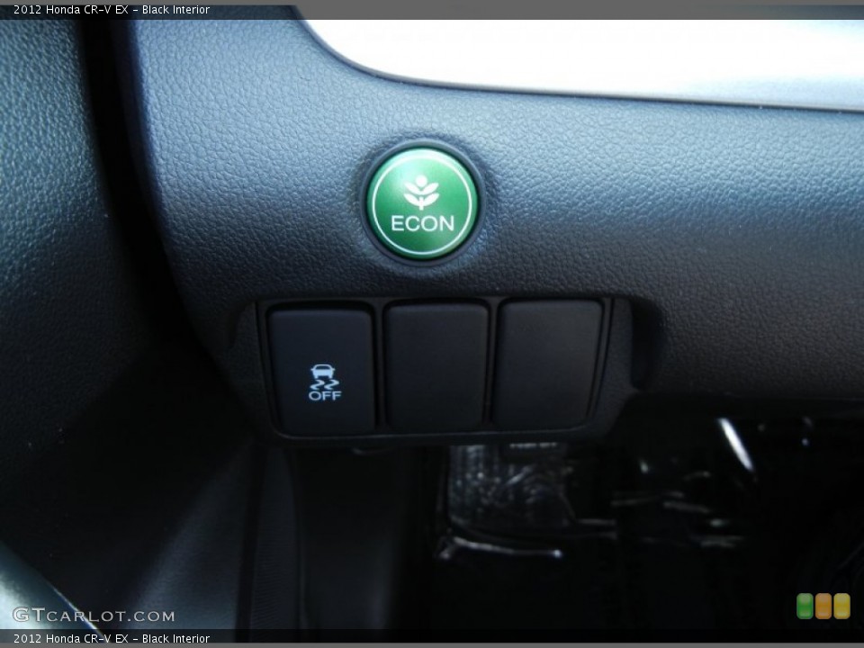 Black Interior Controls for the 2012 Honda CR-V EX #79901337
